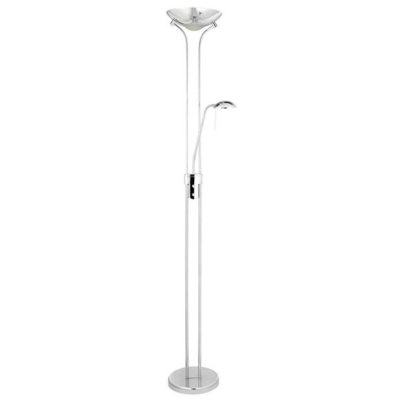 LED Stehleuchte, Chrom, H 180 cm, MOTHER AND CHILD
