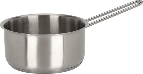 Koopman Kochtopf Stielkasserolle Edelstahl 1350 ml Topf Ø 16 cm Langer Stiel Küche, Edelstahl (1-tlg), 1350ml, Suppentopf, Edelstahl, Stielkasserolle, Kochen