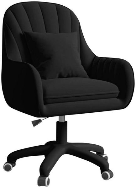 HawthyHome Bürostuhl Ergonomischer Homeoffice-Stuhl, 360° Drehbar & Höhenverstellbar (1 St), Samtbezug mit Kopfkissen, ideal für Arbeitszimmer & Schlafzimmer