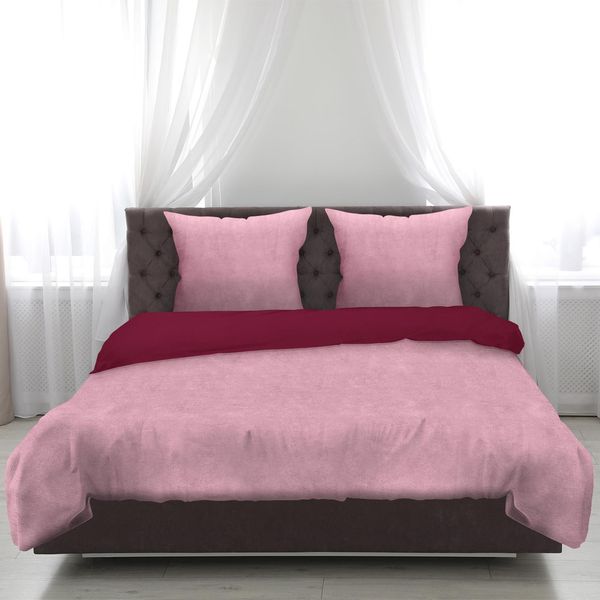 Bettwäsche Cashmere Touch Rose / Beere 80x80+135x200 cm