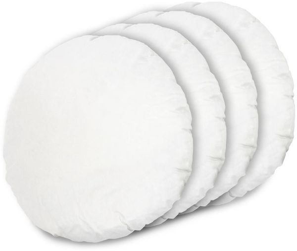 MSS e.K. Klein-/Sofa- und Kuschelkissen RUND 40 cm (4 Stück)
