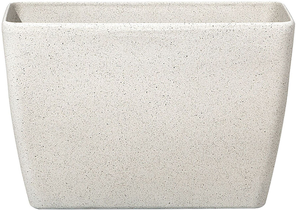 Blumentopf hellbeige rechteckig 60 x 27 x 41 cm BARIS