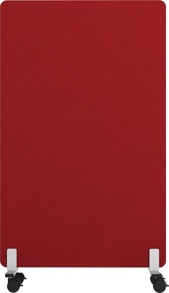 Rheinland Möbel FocusWall STWR1016 – Akustik-Stellwand 1000×1600 mm in Stofffarbe Calypso inkl. Rollen – Mobile Schreibtisch-Trennwand für Büro & Homeoffice – Schallschutz – Made in Germany