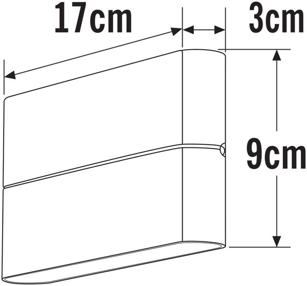 KONSTSMIDE No. 7973-250 Aussenwandleuchte Chieri 4x High Power LED 3000 K weiß Bild 5