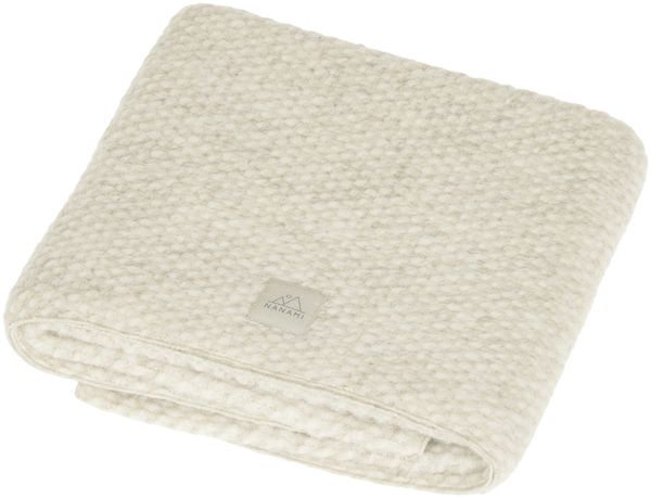 Nanami Baby Babydecke - 75 x 100 cm - Wolle - Beig