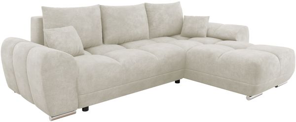 Ecksofa Lonkor mit Bettkasten und Schlaffunktion (Farbe: Lumo 55)