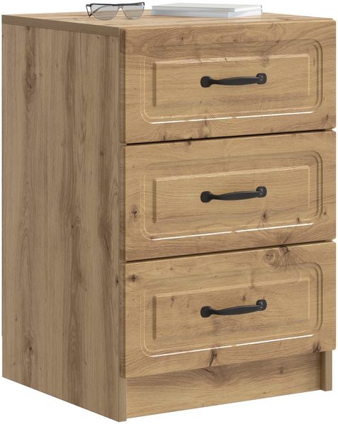 vidaXL Nachttisch Artisan-Eiche 43 x 41 x 63,5 cm Holzwerkstoff 895714 Bild 2