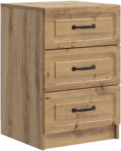 vidaXL Nachttisch Artisan-Eiche 43 x 41 x 63,5 cm Holzwerkstoff 895714