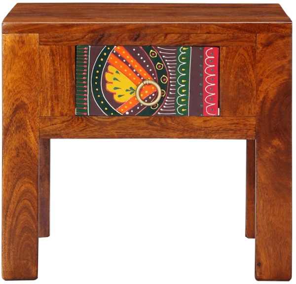 vidaXL Nachttisch 40x40x36 cm Massivholz Akazie 4016487