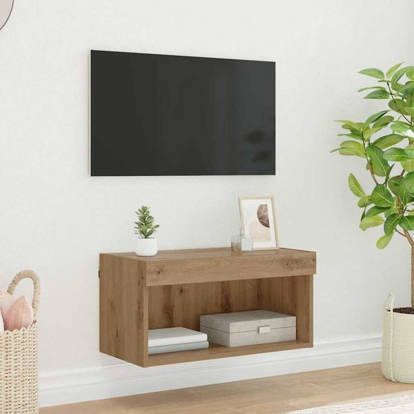 vidaXL TV-Schrankset Artisan-Eiche 60 x 30 x 30 cm Holzwerkstoff 882962