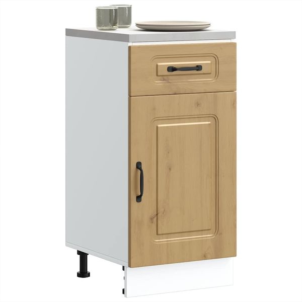 vidaXL Küchenunterschrank Kalmar Artisan-Eiche Holzwerkstoff 853476