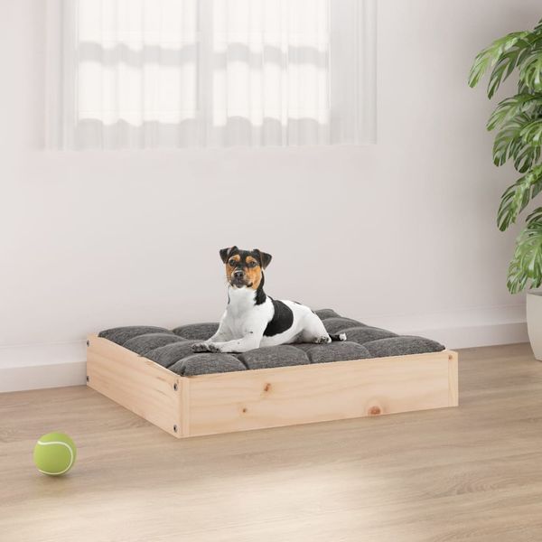 vidaXL Hundebett 51,5x44x9 cm Massivholz Kiefer 820846