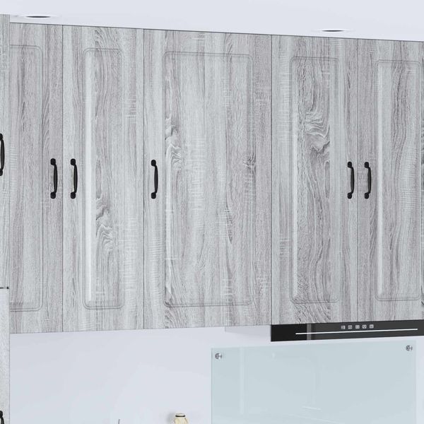 vidaXL Geschirrspülerfront Kalmar Graues Sonoma 50 x 31 x 100 cm 884780