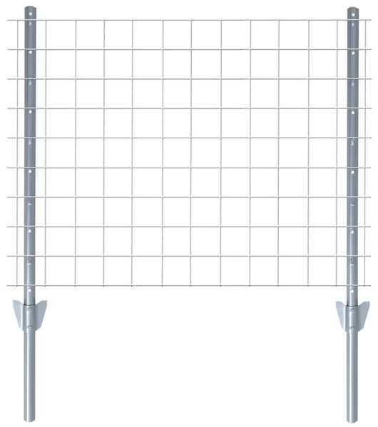 Zaunset Volierendraht Gartenzaun 1 x 10 m Drahtzaun 25 mm Zaun Komplett-Set