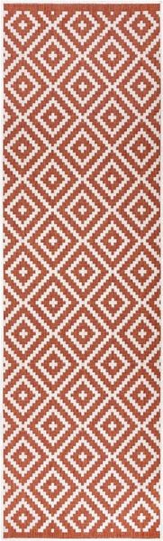 OTTO home Läufer Ronda Wendeteppich, rechteckig, Höhe: 5 mm, Sisal-Optik, Flachgewebe, In- und Outdoor, geometrisches Boho Design