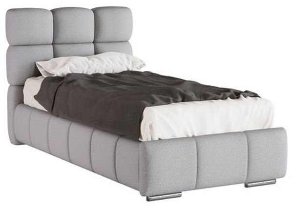 PANDA MÖBEL GmbH Polsterbett BLISS Luxus-Bett mit Lattenrost Wahl Bonell,Taschen und Kokosmatratze, Ein Luxusbett in jeder Größe 120x200cm 100x200 cm 90x200cm Bild 4