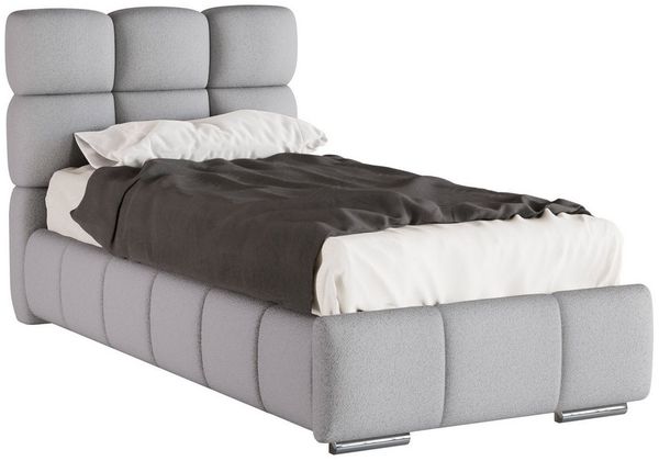 PANDA MÖBEL GmbH Polsterbett BLISS Luxus-Bett mit Lattenrost Wahl Bonell,Taschen und Kokosmatratze, Ein Luxusbett in jeder Größe 120x200cm 100x200 cm 90x200cm Bild 5