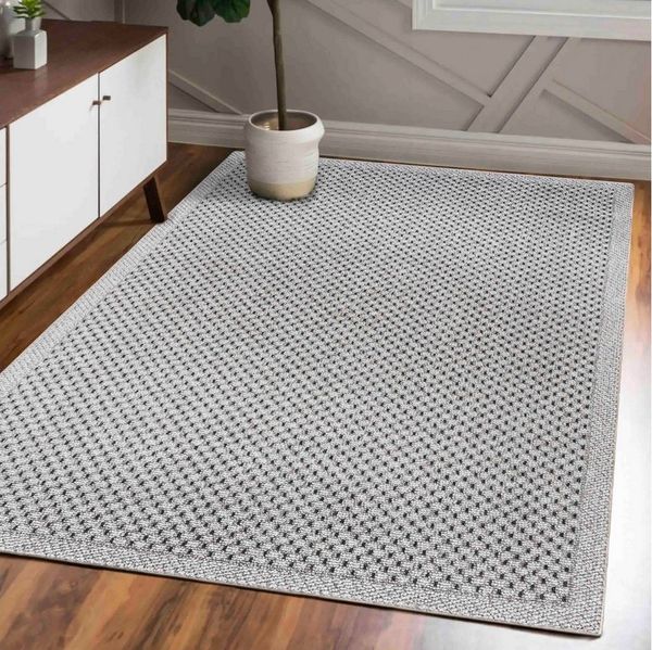 Mazovia Designteppich Modern Weich Minimalist Teppich für Wohnzimmer - Neutralfarben Teppich, 80 x 150 cm, Fußbodenheizung