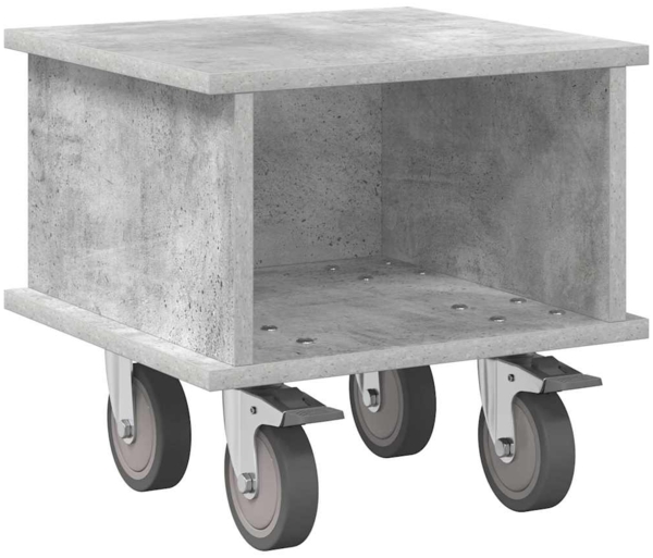 vidaXL TV-Ständer Beton Grau 37 x 35 x 35 cm Holzwerkstoff 891051