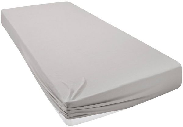 OTTO home Spannbettlaken Cremona, BASIC und PREMIUM Qualität, mit Elasthan, Baumwolle, Jersey (145 g/m), Gummizug: rundum, (1 Stück), Jersey Bettlaken ab Größe 90x200 cm, Strapazierfähig und langlebig
