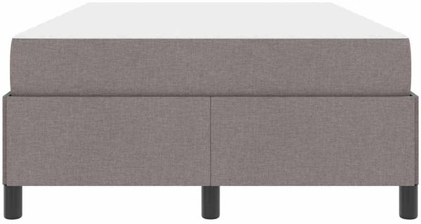 vidaXL Boxspringbett Taupe 120 x 190 cm Stoff 3398847 Bild 5