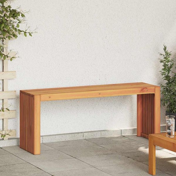 vidaXL Bank Öl-Natur 110 x 30 x 45 cm Massivholz Teak 4108118