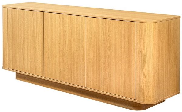 riess-ambiente Sideboard VALHALLA WOOD 160cm natur – Eichenholz-Optik, modern, Design (Einzelartikel, 1 St), stylische Kommode mit Stauraum – ideal für Wohnzimmer & Schlafzimmer