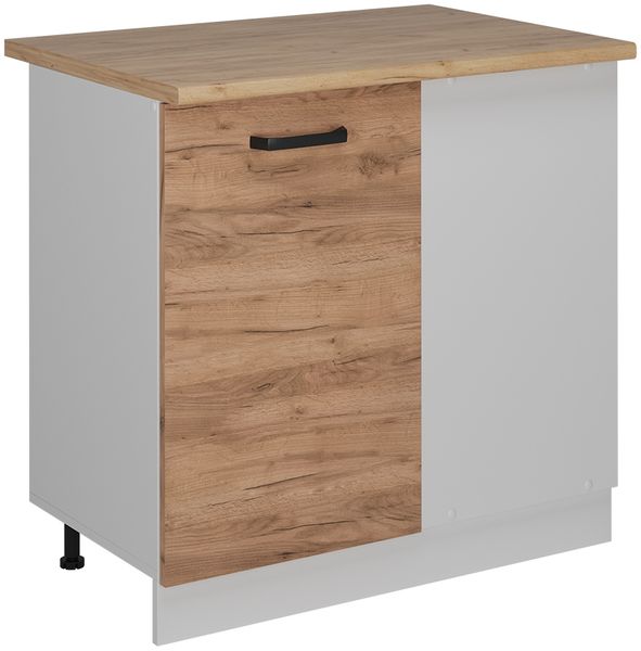 Eckunterschrank R-Line Goldkraft Eiche 86 cm AP Eiche Vicco