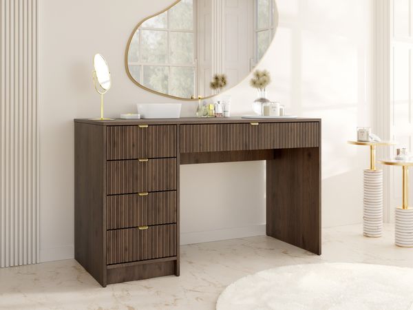 Schreibtisch / Schminktisch Tireno (Farbe: Nuss Okapi)