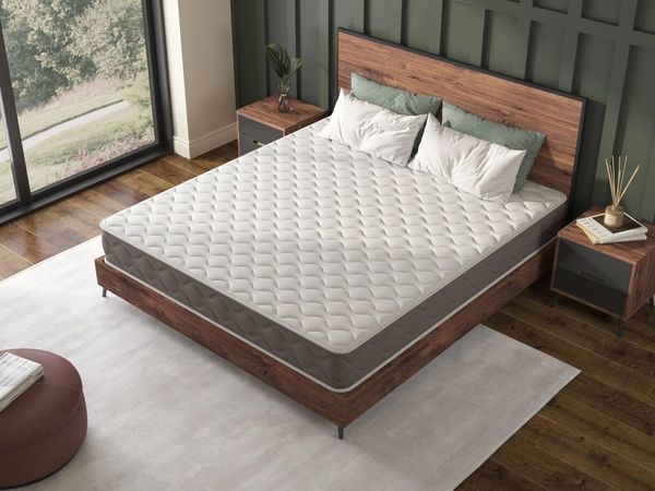 Talamo Italia - Amaltea-Doppelmatratze, Memory Foam-Matratze, ergonomische Matratze, milbenhemmende und hypoallergene Matratze, 100% Made in Italy, 180 x 200 x 25 cm