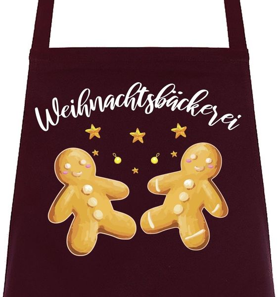 Youth Designz Kochschürze Weihnachtsbäckerei Schürze für Herren & Damen zum Kochen und Backen, mit Plätzchen und Weihnachten Design im Fun-Look