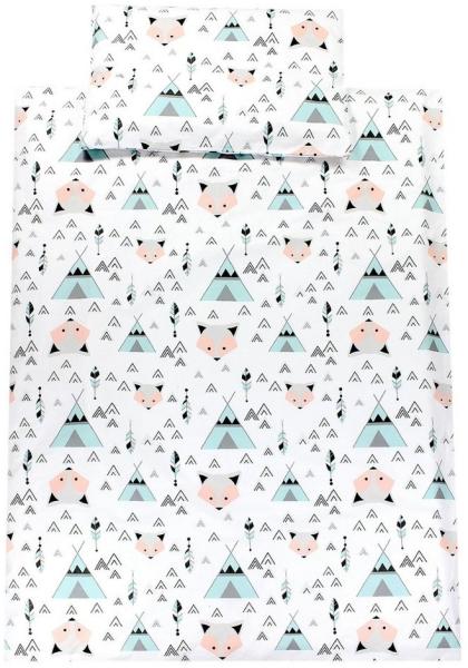 TupTam Babybettwäsche Kinder Bettwäsche Set Babybettwäsche Bettbezug Kissenbezug 2-tlg