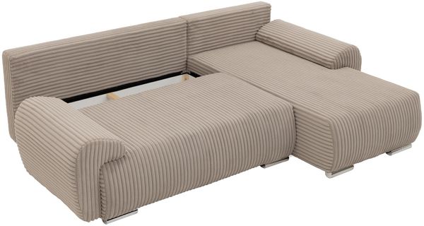 Ecksofa Usabir L Cord (Farbe: Ambience 04, Seite: Rechts) Bild 4