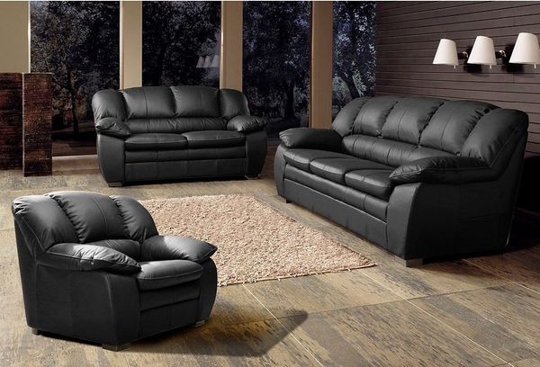 COTTA Polstergarnitur Casino, Sofa Set, 3-2-1 Sitzer, Wohnzimmer Garnitur, (Set, 3-tlg), Sessel, 2-Sitzer, 2,5-Sitzer, hohe Rückenlehne
