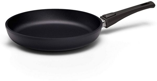 Hoffmann Germany Bratpfanne STONIQ PFAS-frei Ø 20 cm Aluguss Pfanne Induktion – Made in Germany, Aluguss (1-tlg, 1x Bratpfanne Ø 20 cm), abnehmbarer Griff, backofenfest 300°C, spülmaschinengeeignet, 0,8 l