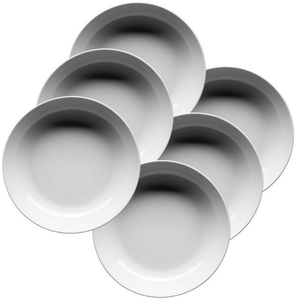 MÄSER Suppenteller BARCA, Suppenteller Set, Porzellan, (6 St), Teller Set