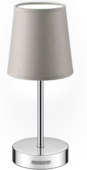 Tischlampe LED Lumiere 32x13x13 cm taupe