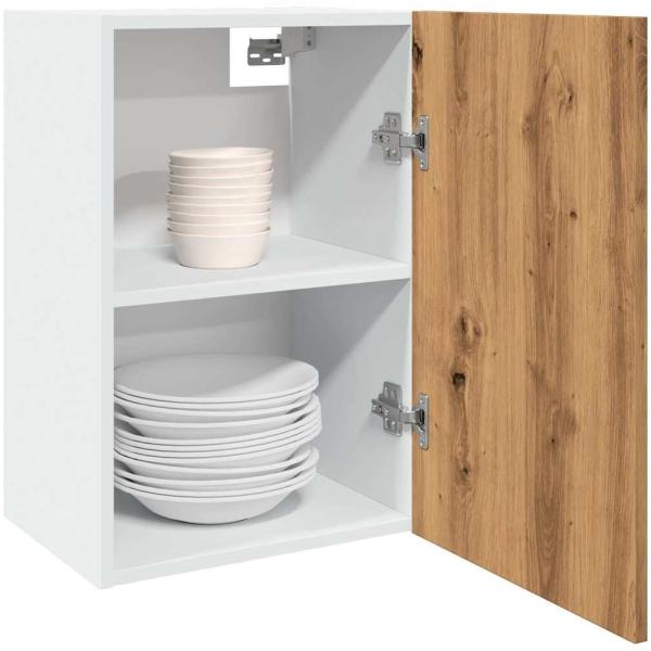 vidaXL Hängeschrank Artisan-Eiche 40x31x60 cm Holzwerkstoff 856105