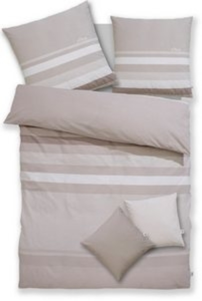 s.Oliver Bettwäsche Fenja in Gr. 135x200 oder 155x220 cm, Renforcé, 2 teilig, gestreifte Bettwäsche, mit GRATIS-Zugabe: 2x Kissenhüllen Bild 5
