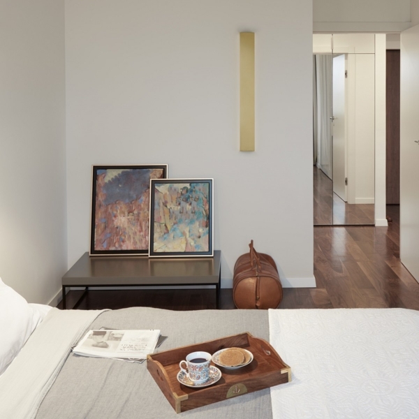 Nova Luce 9060612 SELINE LED Wandleuchte 3000K Gold 60cm