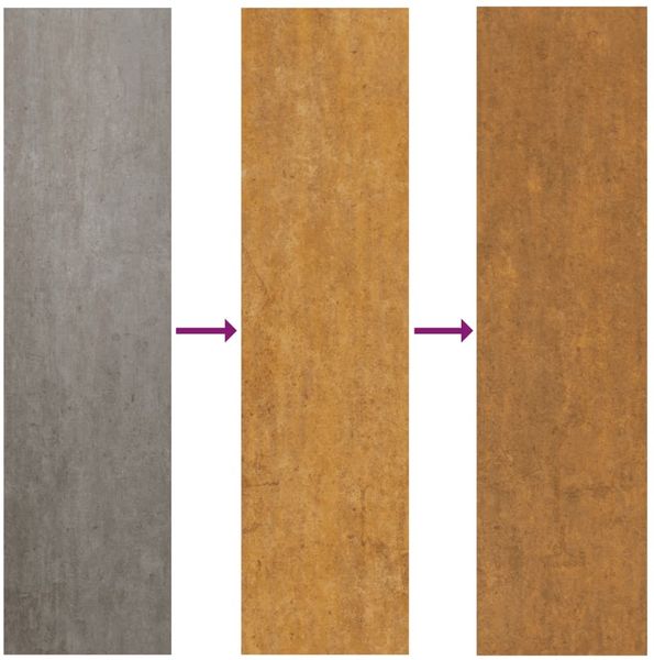 vidaXL Gartentor 100x75 cm Cortenstahl Baumdesign 153214 Bild 8