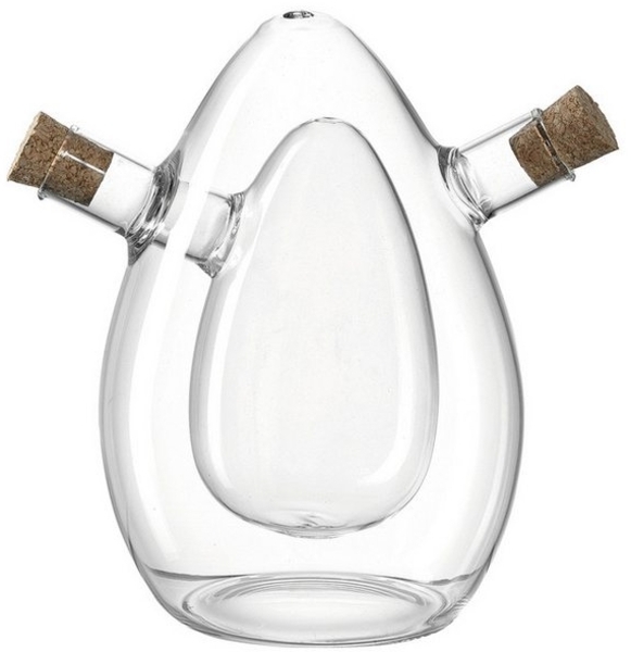 Leonardo CUCINA 2 in1 Essig/Öl Flasche