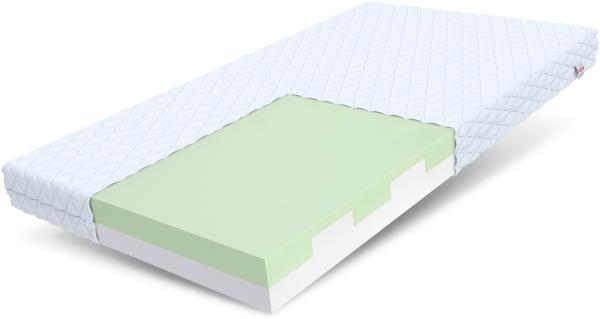 'Monza' Kaltschaummatratze, 7-Zonen, Polyurethanschaum HR Schaum, H3, Höhe 15 cm, 100x200 cm