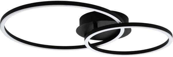 Eglo 75554 BEST CHOICE Deckenleuchte PALMAVES 2 weiß L:45 B:30 H:12cm 3000K