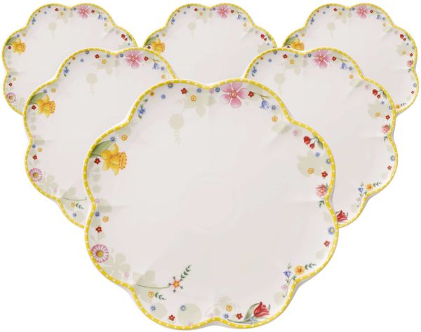 Villeroy & Boch Spring Awakening Speiseteller ø 27 cm 6er Set