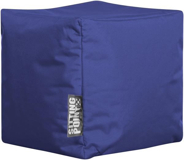 Sitting Point Sitzsack Cube Scuba blau