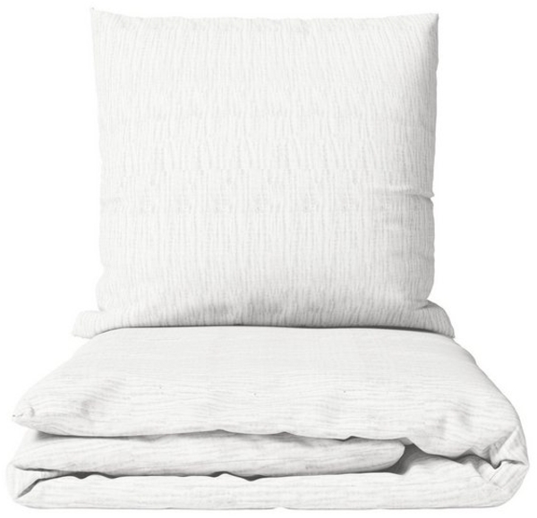 Leonado Vicenti Bettwäsche Musselin 135x200cm oder 155x220cm, Musselin, 2 teilig, mit Knopfverschluss, hypoallergen, bügelfrei Bild 4