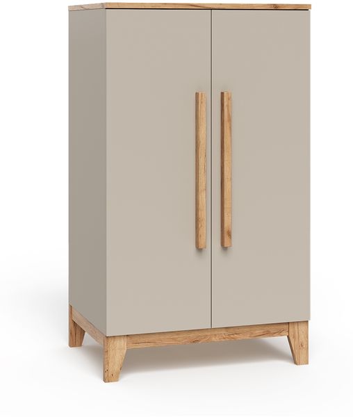 Kinderkleiderschrank Malia Cashmere/Artisan 70 x 120 cm Vitalispa