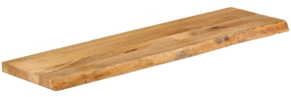 vidaXL Tischplatte mit Baumkante 110x30x2,5 cm Massivholz Mango 370433