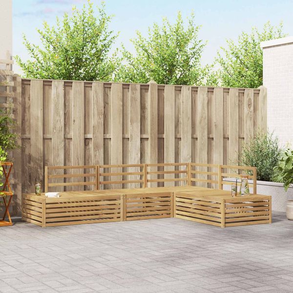 vidaXL Sofagarnituren 5 Stück 277,5 x 198,5 x 73 cm 3391114